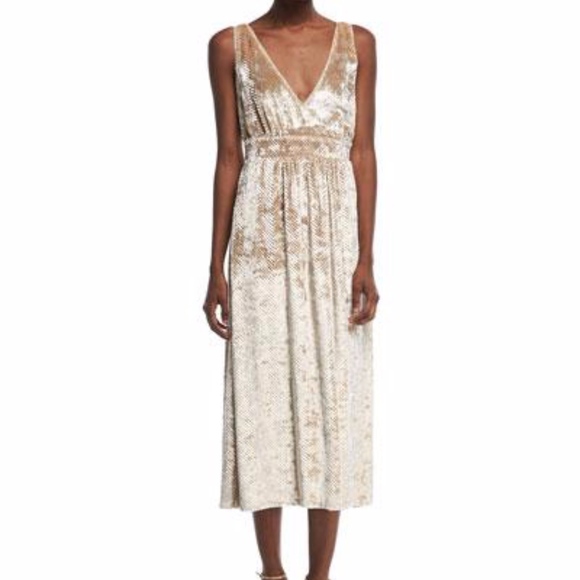 GABRIELA HEARST Velvet Midi Dress - Picture 1 of 1